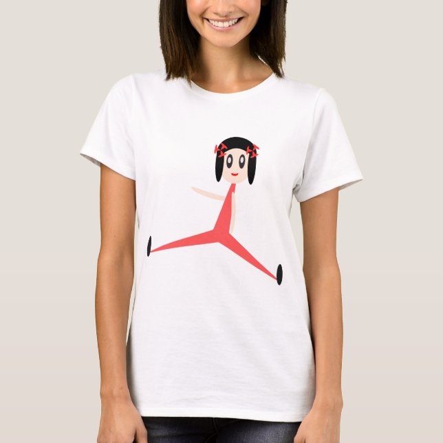 Camiseta "Yoga Diva" (Anverso)