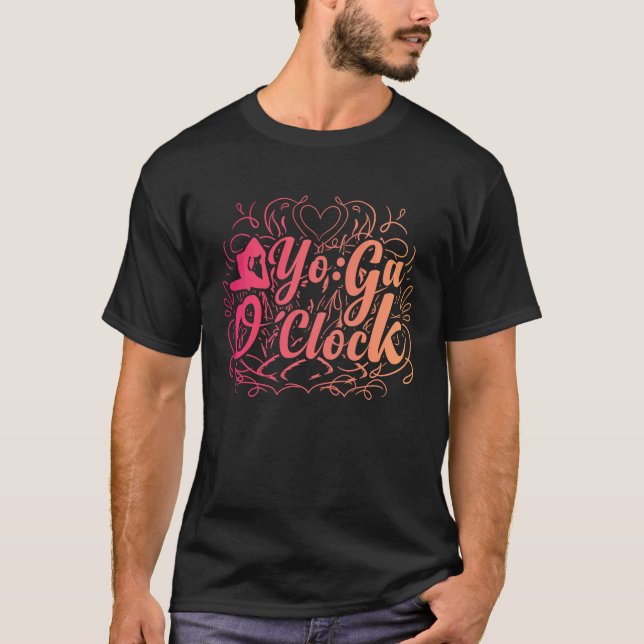 Camiseta Yoga divertida de YOGA O'Clock 1 (Anverso)