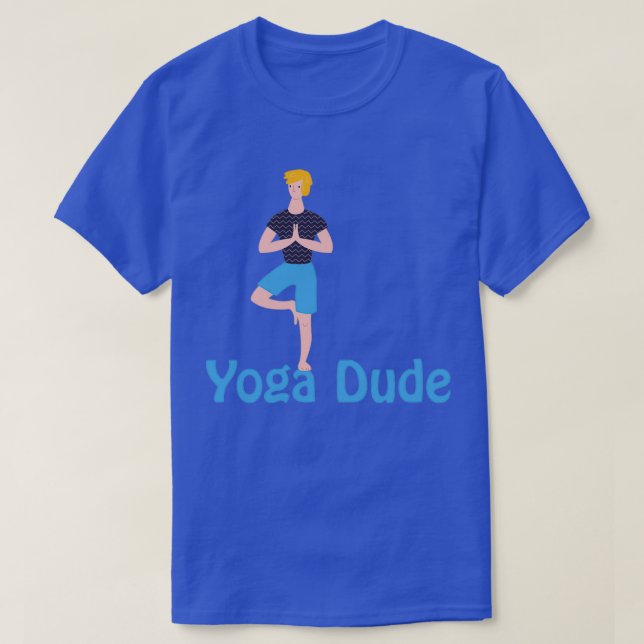 Camiseta Yoga Dude 1 (Diseño del anverso)