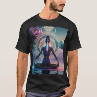 Camiseta Yoga en la naturaleza: Serenidad y equilibrio