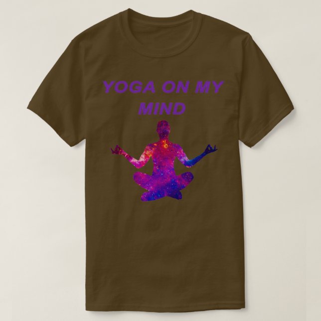 Camiseta Yoga En Mi Mente 10 (Diseño del anverso)
