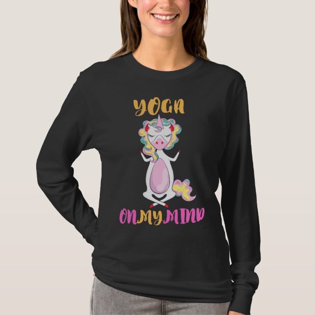 Camiseta Yoga en mi mente 54 (Anverso)