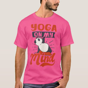 Camiseta Yoga En Mi Mente Diseño Gracioso Yoga 1505