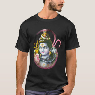 Camiseta Yoga Espiritual Dios hindú Krishna Meditación