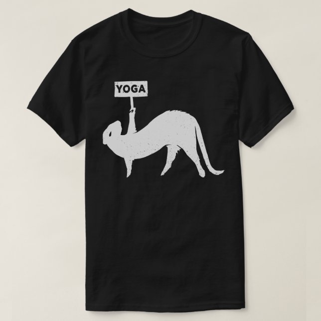 Camiseta Yoga Ferret (Diseño del anverso)