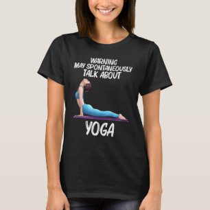 Camiseta Yoga Genial Para Hombres Mujeres Yogi Ejercicio Fí