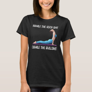 Camiseta Yoga Genial Para Hombres Mujeres Yogui Ejercicio F