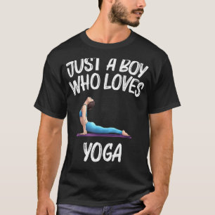 Camiseta Yoga Genial Para Niños Yogi Ejercicio Físico El
