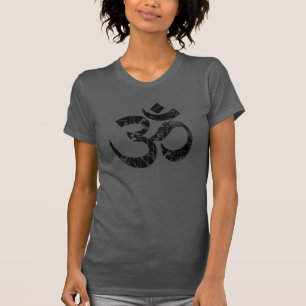 Camiseta Yoga grande de la espiritualidad del símbolo de OM