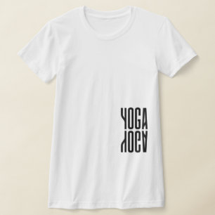 Camiseta Yoga, Guay de yoga, moderno, delgado para las muje