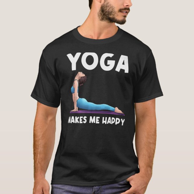 Camiseta Yoga Guay Para Hombres Mujeres Yogi Ejercicio Físi (Anverso)