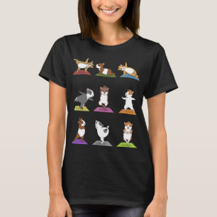 Camiseta Yoga Guinea Meditación de cerdo Yogi Namaste Sport
