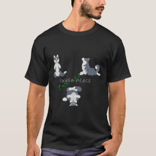 Camiseta Yoga Husky De Paz Interior Todo Lo Que Necesito Es