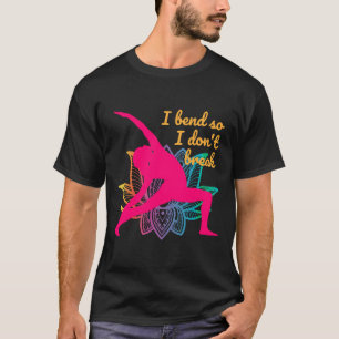 Camiseta Yoga I Bend Para Que No Rompa Un Ajuste Relajado