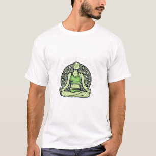 Camiseta Yoga I Meditación Namaste Buda Mandala Kundalini