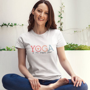 Camiseta Yoga is my Happy Hour