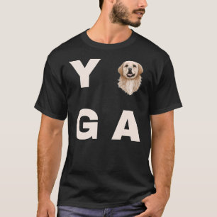 Camiseta Yoga Labrador Para El Yoga Y El Labrador