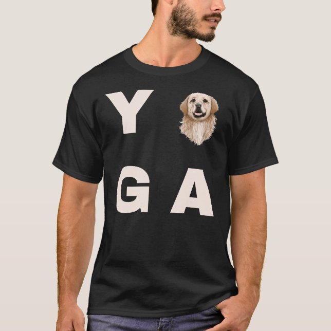 Camiseta Yoga Labrador Para El Yoga Y El Labrador (Anverso)