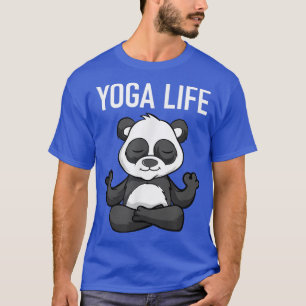 Camiseta Yoga Life, Meditación Panda Bear, Funny, Chistes,