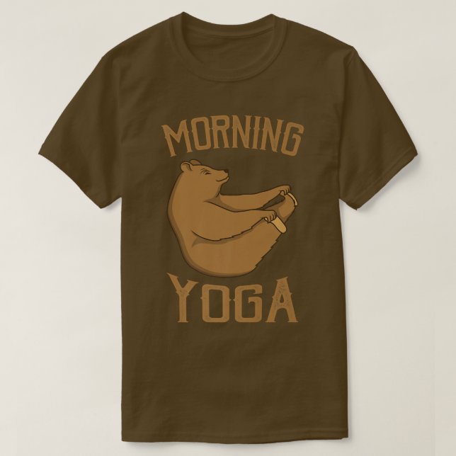 Camiseta Yoga Lover Meditación Yoga Bear Yoga Maestra Premi (Diseño del anverso)
