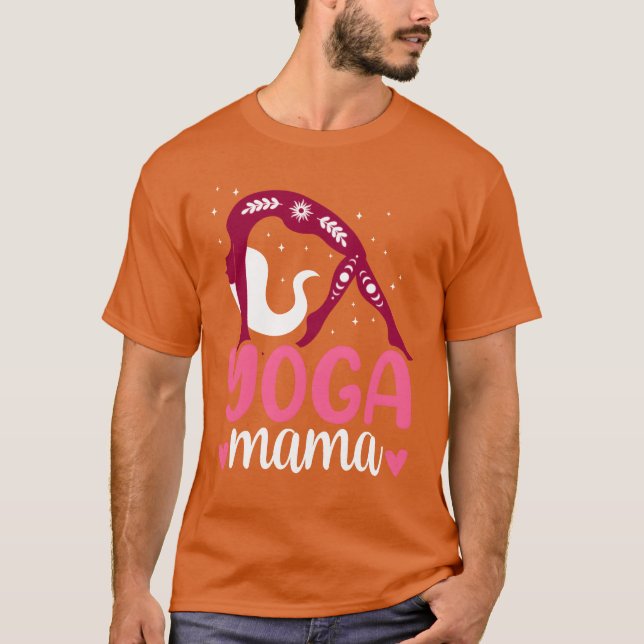 Camiseta Yoga Mama Hobby Madre Mamá Mami amigos (Anverso)