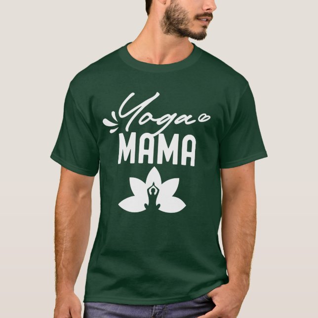 Camiseta Yoga Mama Hobby Mamá madre mami chica (Anverso)