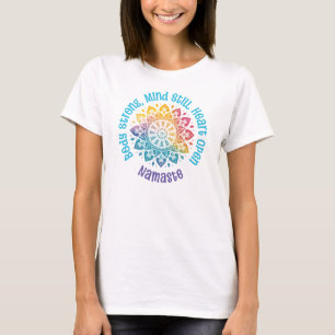 Camiseta Yoga Mantra Mandala Diseño