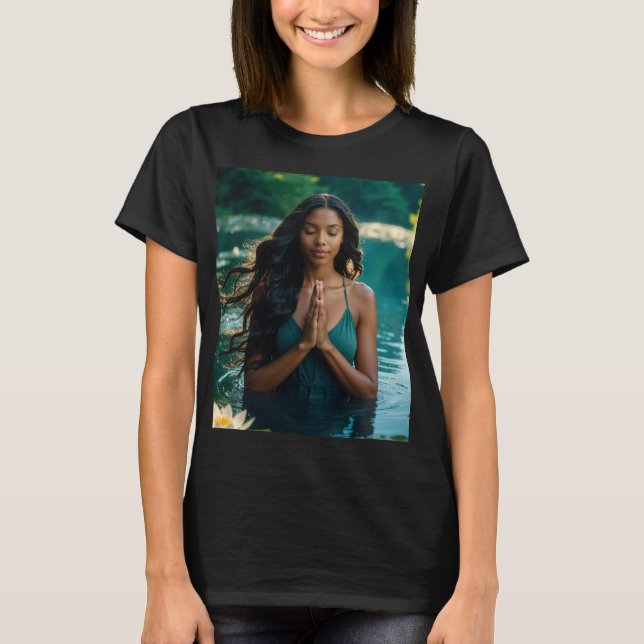 CAMISETA YOGA - MEDITATION - CARPE DIEM - WELLNESS (Anverso)