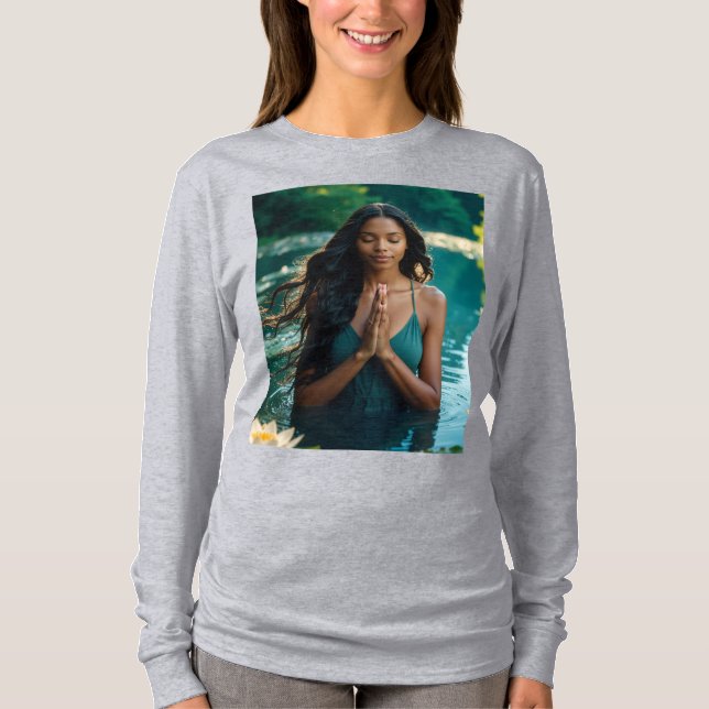 CAMISETA YOGA - MEDITATION - CARPE DIEM - WELLNESS (Anverso)