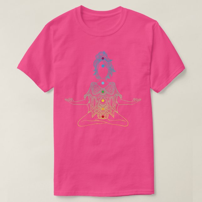 Camiseta Yoga Meditation Namaste (Diseño del anverso)
