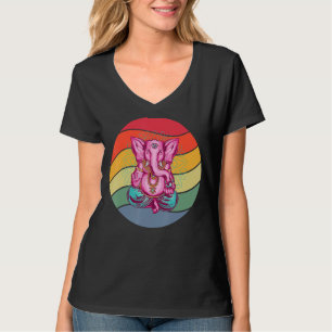 Camiseta Yoga Mental Strenght Mandala Elephant Meditación