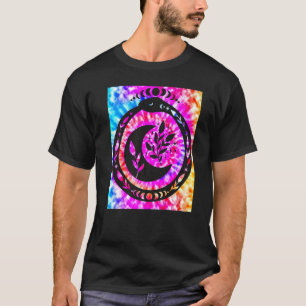 Camiseta Yoga Namaste Moon Tie Die Buddha Snack