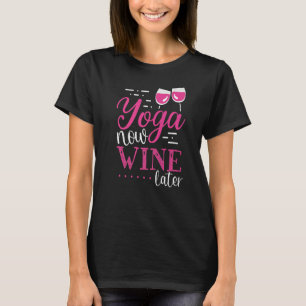 Camiseta Yoga Now Wine Después Wine Appartal