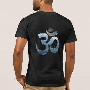 Camiseta Yoga Om Mantra Mens Bella Canvas de nuevo