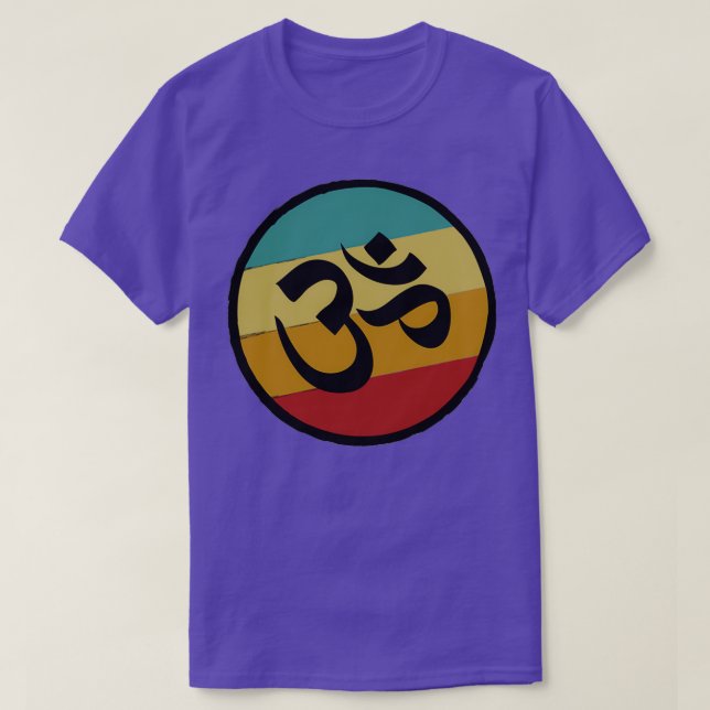 CAMISETA YOGA OM REGGAE (Diseño del anverso)