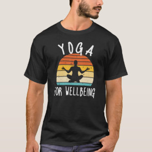 Camiseta Yoga Para El Bienestar Vintage