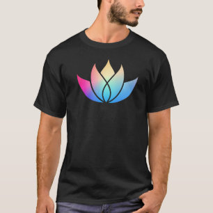 Camiseta Yoga Para Hombres Y Mujeres Om Lotus Flower