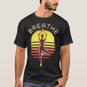 Camiseta Yoga para respirar la puesta del sol I Yoga de med