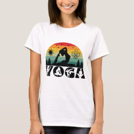 Camiseta Yoga - Paz, Amor y Luz