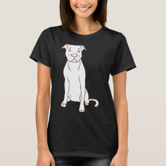 Camiseta Yoga Pitbull Dog