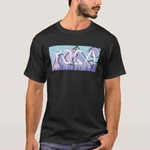 Camiseta Yoga Poses Para Hombres Mujeres Yoga Retro Meditac