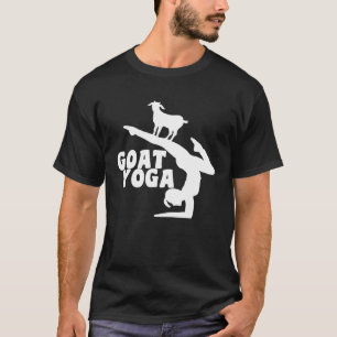 Camiseta Yoga postura de cabra linda Yoga