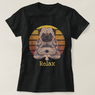 Camiseta Yoga Pug