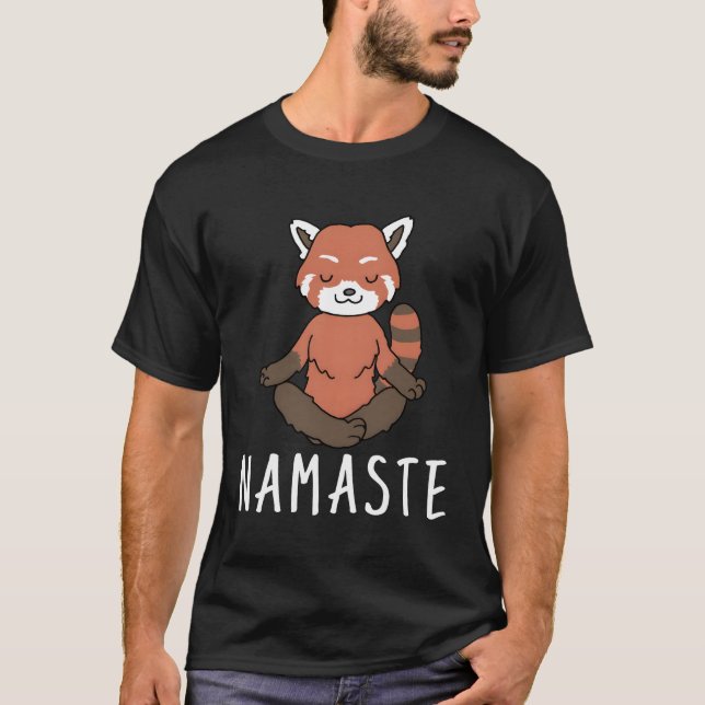 Camiseta Yoga Red Panda (Anverso)
