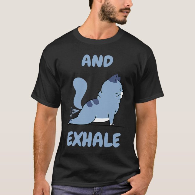 Camiseta Yoga Respira Profundo (Anverso)