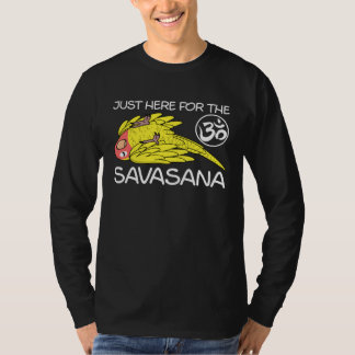 Camiseta Yoga Savasana Parrot Peach faced Yellow Lutino Lov