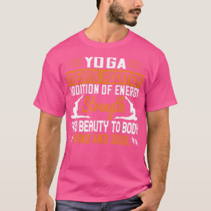 Camiseta Yoga Significa Adición De Mente Energética Y Alma