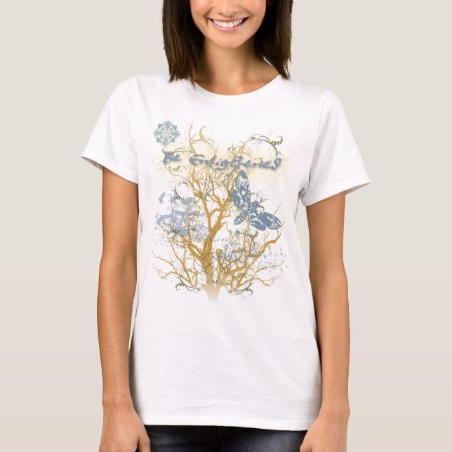 Camiseta Yoga Speak : Be Enlightened! (Anverso)