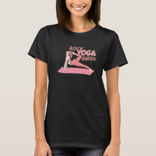 Camiseta Yoga Sport Reina Rock Namaste a las mujeres Yog