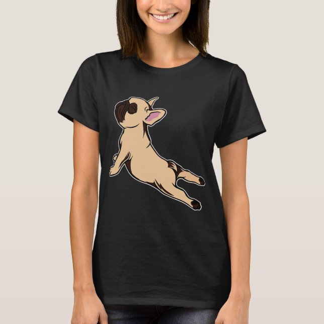 Camiseta Yoga Stretch Frenchie 656 (Anverso)